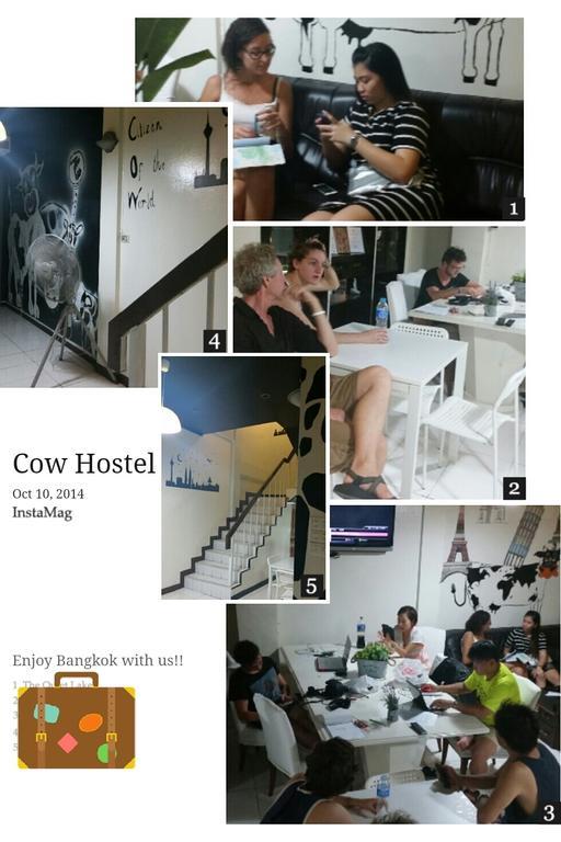 Mad Cow Hostel Bangkok Exteriör bild